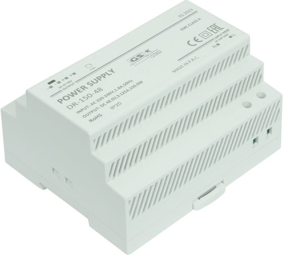Блок питания на DIN рейку GS Star DR-150w-48v 3236