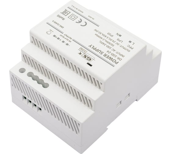 Блок питания на DIN рейку GS Star DR-100w-24v 3222