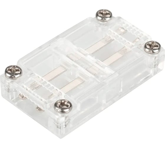 Коннектор для ленты Arlight ARL-50000PV прямой, прозрачный, 1шт 027067