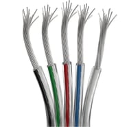 Шлейф питания Arlight ARL-22AWG-CLEAR-5Wire-CU 50м 034967