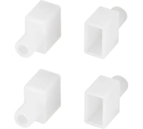 Заглушка Arlight WPH-FLEX-0613-SIDE WHITE с отверстием, 1 комплект 040810