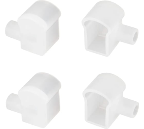 Заглушка Arlight WPH-FLEX-0817-SIDE WHITE с отверстием, 1 комплект 040853 1