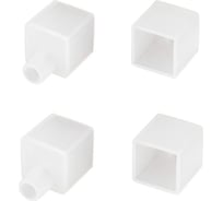 Заглушка Arlight WPH-FLEX-1414-TOP WHITE с отверстием, 1 комплект 040862