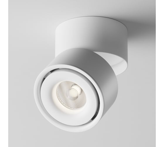 Потолочный светильник MAYTONI yin 15w алюминий белый C084CL-15W4K-W