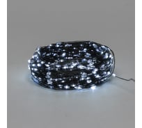 Гирлянда Neon-Night Роса с контроллером 50м, 500LED белый, IP20, 230В, зеленый провод 303-285