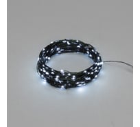 Гирлянда Neon-Night Роса с контроллером 30м, 300LED белый, IP20, 230В, зеленый провод 303-275