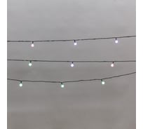 Гирлянда Neon-Night светодиодная Шарики 5м, 20LED, IP20, зеленый провод, свечение мульти (RG/RB), мигание, 230В 304-023