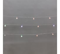 Гирлянда Neon-Night светодиодная Шарики 5м, 20LED, IP20, прозрачный провод, свечение мульти (RG/RB), мигание, 230В 304-021
