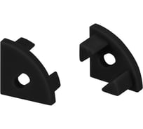 Заглушка Arlight SL-KANT-H11 BLACK c отверстием 1комплект 044090