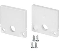 Заглушка Arlight SL-SLIM20-H20 WHITE с отверстием 1комплект 047634