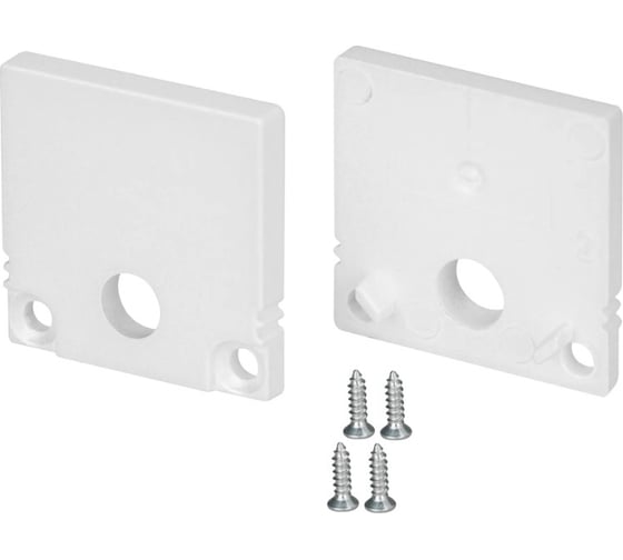 Заглушка Arlight SL-SLIM20-H20 WHITE с отверстием 1комплект 047634 1