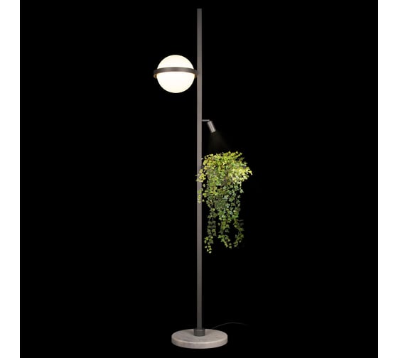 Торшер LOFT IT Jardin 10121/F Dark grey