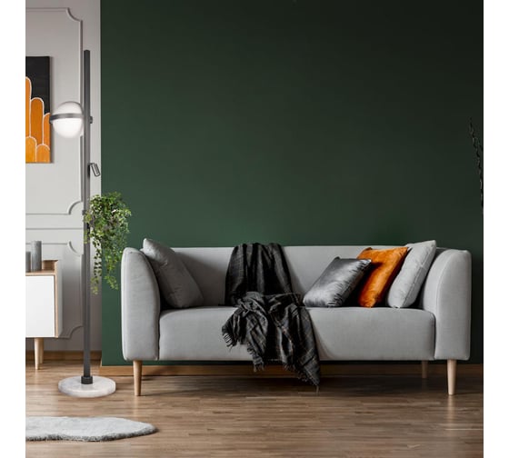 Торшер LOFT IT Jardin 10121/F Dark grey