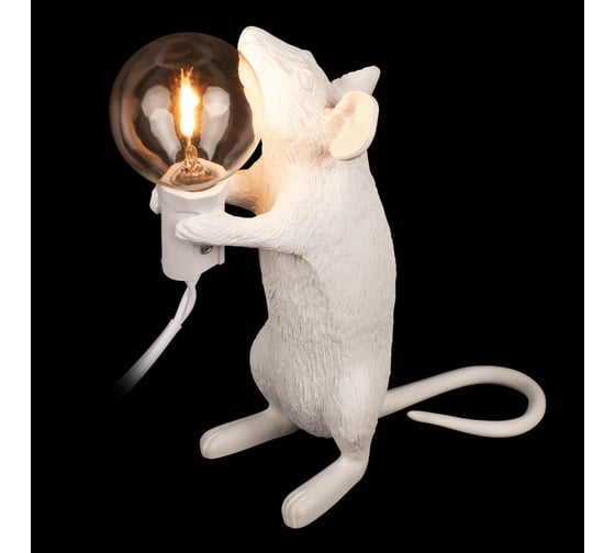 Настольная лампа LOFT IT Mouse 10313 White