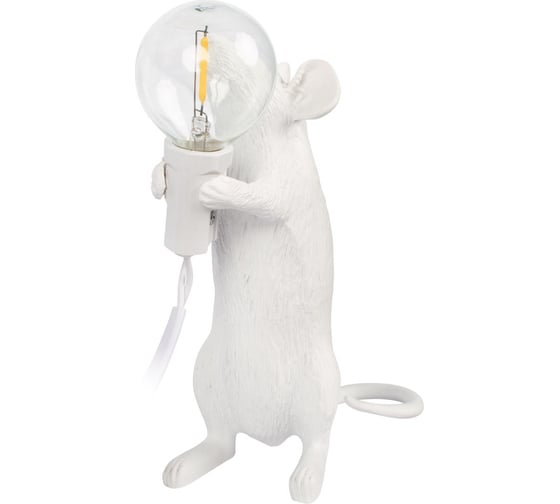 Настольная лампа LOFT IT Mouse 10313 White