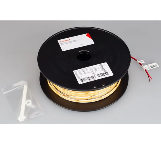 Светодиодная лента Arlight COB-X320-8mm 48V White6000 50м 043246