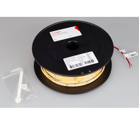 Светодиодная лента Arlight COB-X320-8mm 48V Warm3000 50м 043244