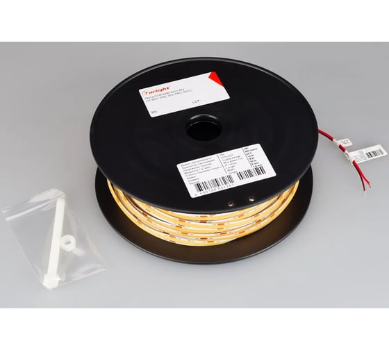 Светодиодная лента Arlight COB-X480-8mm 48V Warm3000 50м 043260