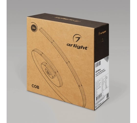 Светодиодная лента Arlight COB-X480-8mm 48V Warm3000 50м 043260