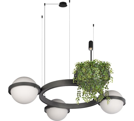 Подвесной светильник LOFT IT Jardin 10121/3 Dark grey