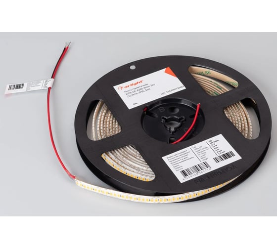 Герметичная светодиодная лента Arlight RTW-SE-A280-8mm 24V Warm3500 5м 045562