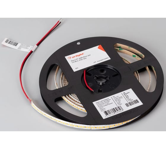 Светодиодная лента Arlight RT-A280-8mm 24V Warm2700 5м 045565