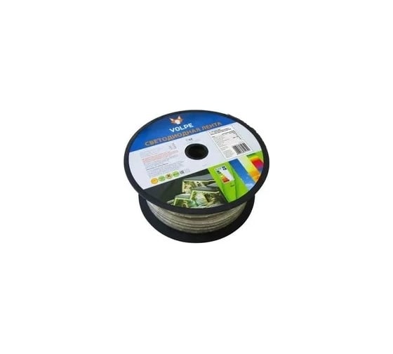 Светодиодная лента Volpe ULS-Q215 5050-30LED/m-14mm-IP67-220V-7,2W/m-25M-RGB 25 м. UL-00000865 1