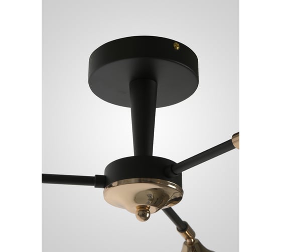 Потолочная люстра Мелодия Света sl2839-3 bk+gd 000065857