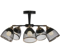 Потолочная люстра Мелодия Света sl2839-5 bk+gd 000065858