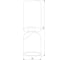 Накладной светодиодный светильник Elektrostandard spot 8w 4000k 25106/led черный a066398 2