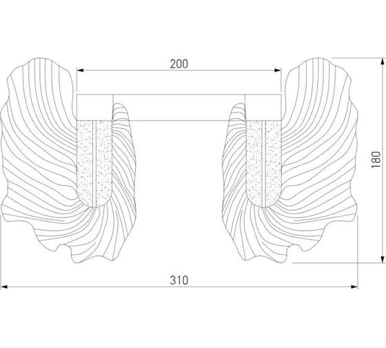 Настенный светодиодный светильник Bogate's 90377/1 золото a065733