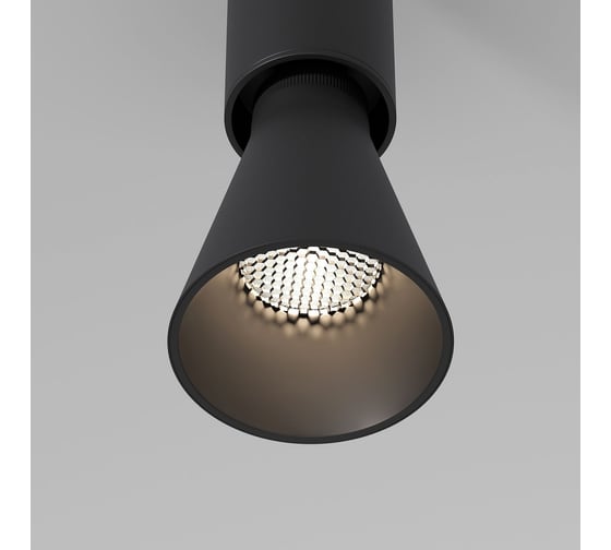 Накладной светодиодный светильник Elektrostandard piks 7w 4000к 25107/led черный a066495