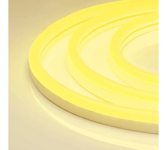Гибкий неон Arlight ARL-NEON-2615YH-SIDE 230V Yellow 50м 030861(1)