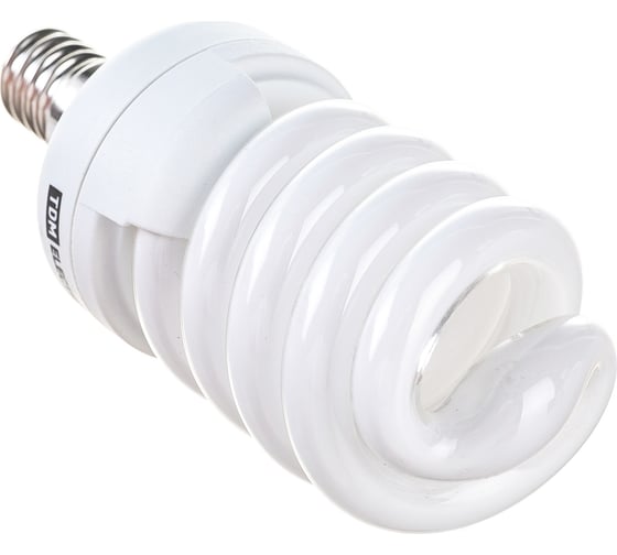 Энергосберегающая лампа TDM ELECTRIC КОМПАКТ КЛЛ-FSТ2-15 Вт-2700 К–Е14, 40х98 мм, SQ0323-0182