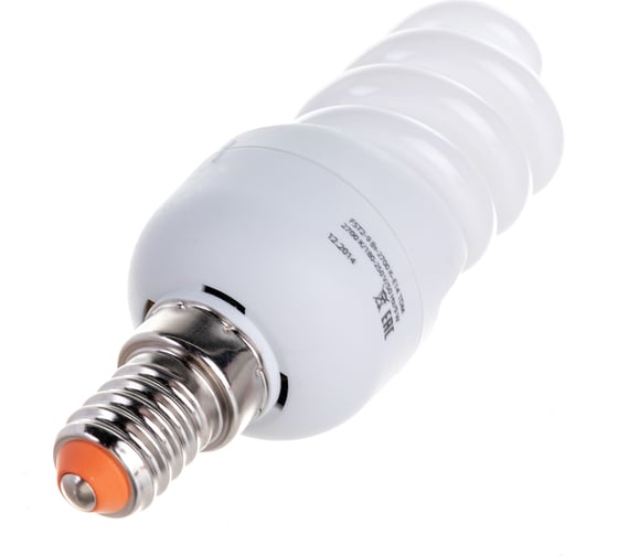 Энергосберегающая лампа TDM ELECTRIC КОМПАКТ КЛЛ-FSТ2-9 Вт-2700 К–Е14, 35х95 мм, SQ0323-0170