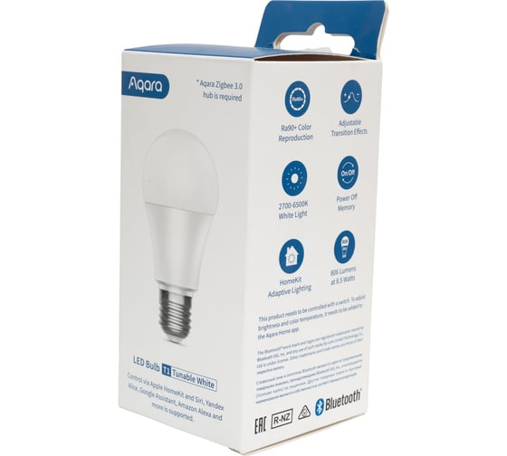 Умная лампа AQARA LEDLBT1-L01 00-01021765
