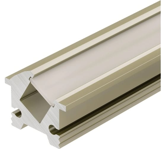 Профиль Arlight SL-BEVEL-H12-F13-2000 ANOD OLIVE GREY 2м 045328
