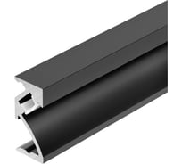 Профиль Arlight SL-BEVEL-W21-2000 ANOD BLACK 2м 043688