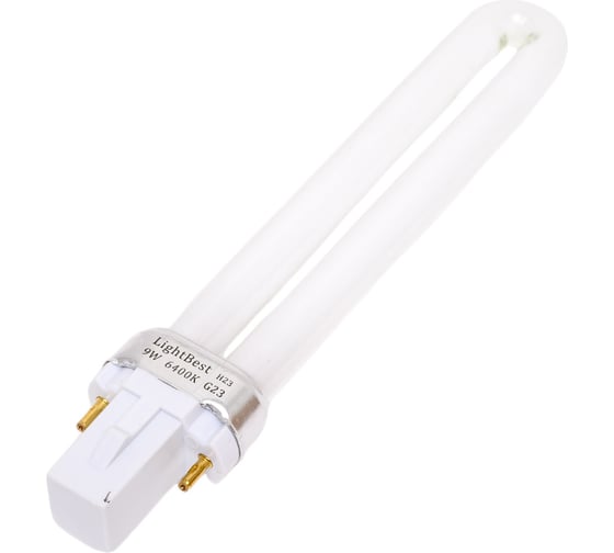 Лампа люминесцентная LightBest lbl s 71029 9w 6400k g23 701071029