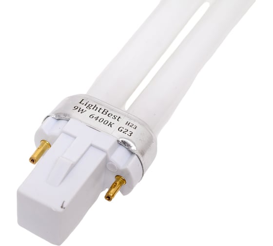 Лампа люминесцентная LightBest lbl s 71029 9w 6400k g23 701071029