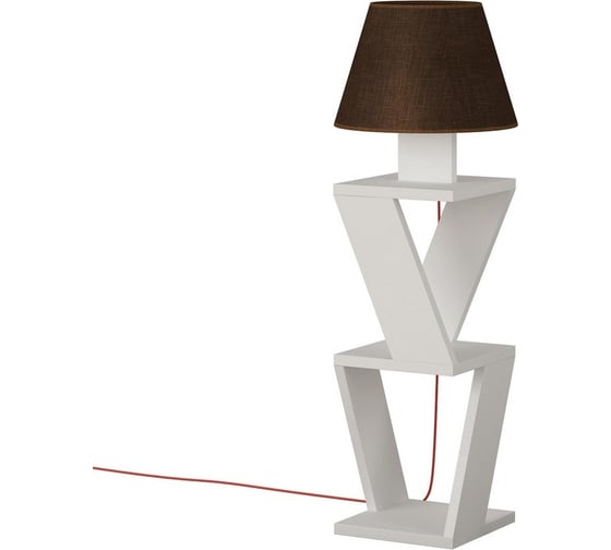 Торшер leve kozena side floor lamp white LEV01044