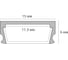 Профиль для ленты ARTE LAMP surface A150606S 3