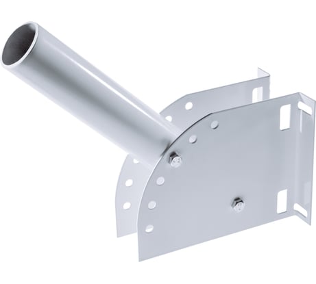 Настенный кронштейн ООО ТД Агиро регулируемый угол наклона, диаметр трубы 45мм, серый/белый , для уличного светильника (упаковка 5 шт) PLOKRONSHTEN 5