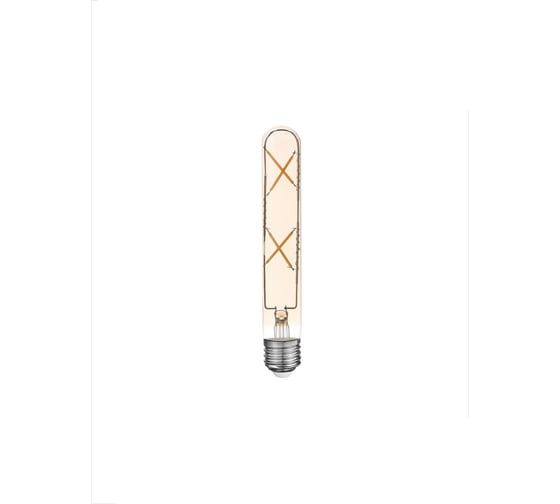 Лампа IN HOME сд led-t30-deco gold 7вт 230в е27 3000к 720лм 185мм золотистая 4690612050867