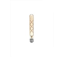 Лампа IN HOME сд led-t30-deco gold 9вт 230в е27 3000к 1040лм 225мм золотистая 4690612050874
