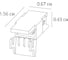 Токопроводящий коннектор ARTE LAMP strip-accessories A32-05-1CCT 5