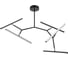 Люстра на штанге ARTE LAMP zulu A2170PL-49BK 1