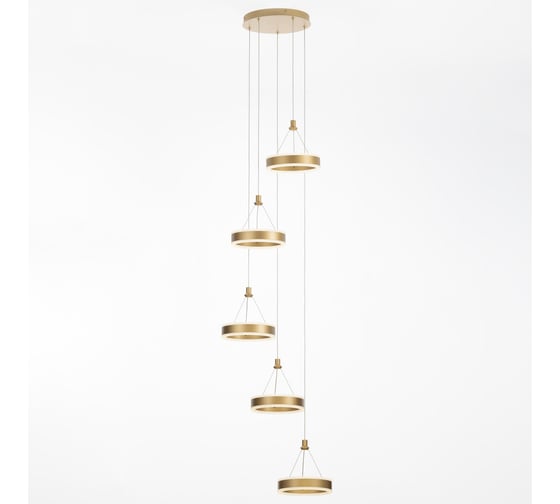 Подвесной светильник Citilux Дуэт LED Золото CL719052