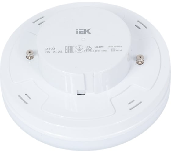 Лампа таблетка IEK led t110 12вт 230в 4000к gx70 LLE-T110-12-230-40-GX70