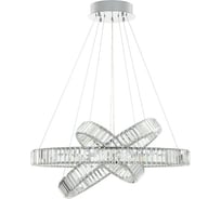 Люстра хрустальная Citilux Чезаре LED с пультом Хром CL338381